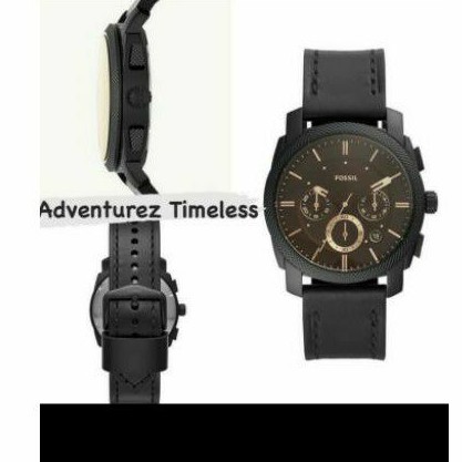 jam tangan pria merek fosil original type FS4656 full set