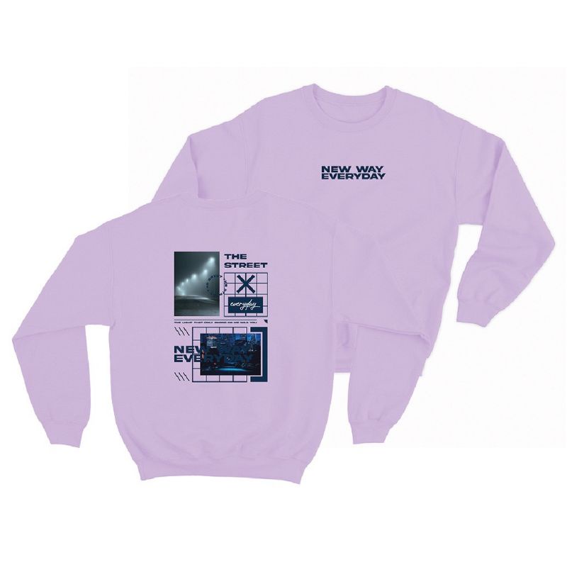 Sweater crewneck unisex (New way everyday)