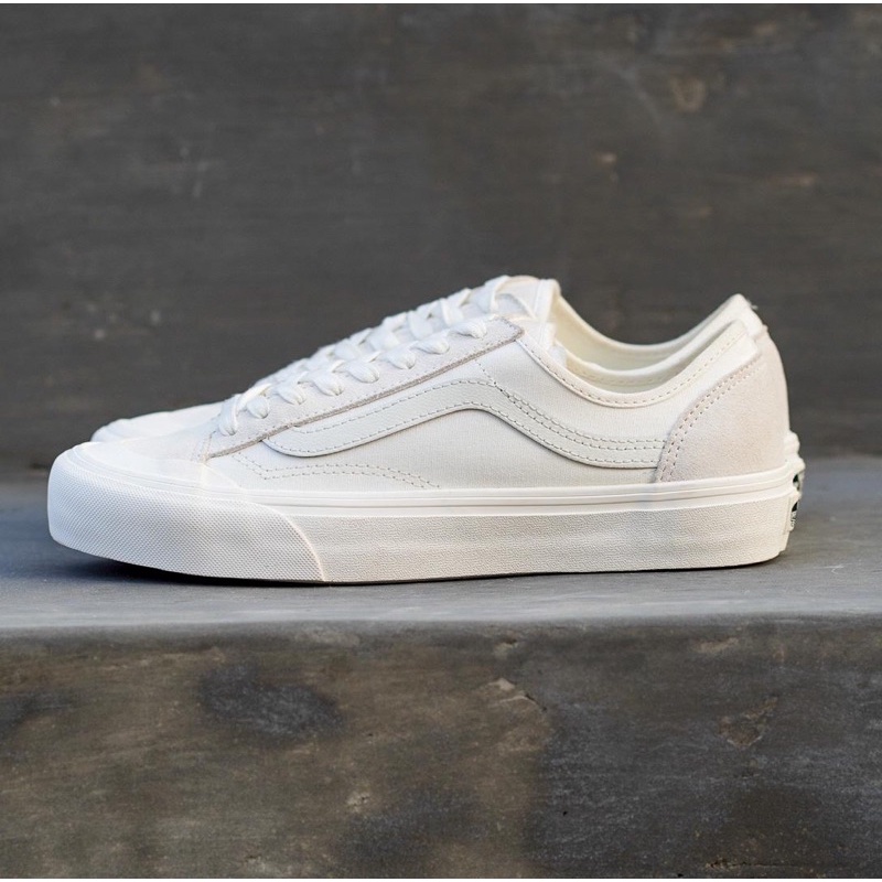 vans style 36 white