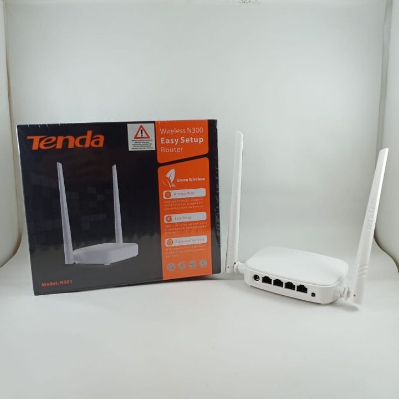 TENDA N301 WIRELESS ROUTER 2 ANTENA