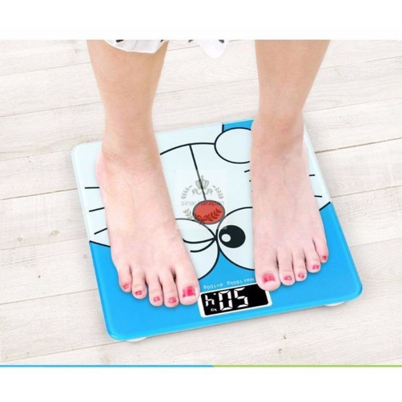 Timbangan Badan Digital Motif - Body Weight Scale