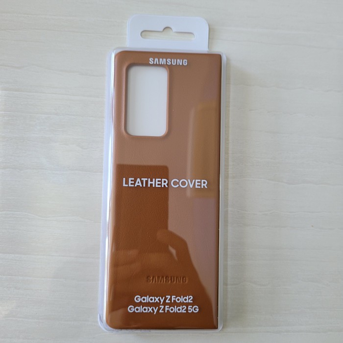 SAMSUNG Leather Cover Galaxy Z Fold2 5G Original