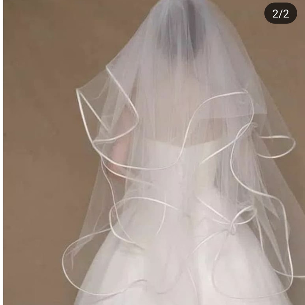 veil pengantin/ kerudung pengantin