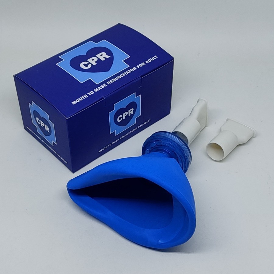 Alat Medis Alkes CPR Mouth to Mouth Mask resuscitator for Adult (Reusable)|Masker Medis|Gudang Medis