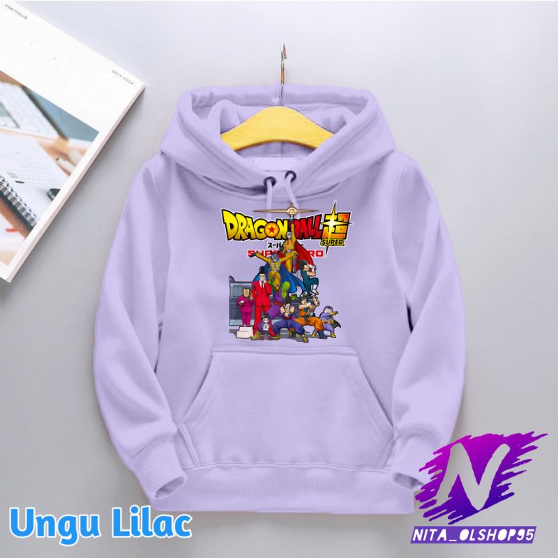 hoodie anak dragonball super super hero