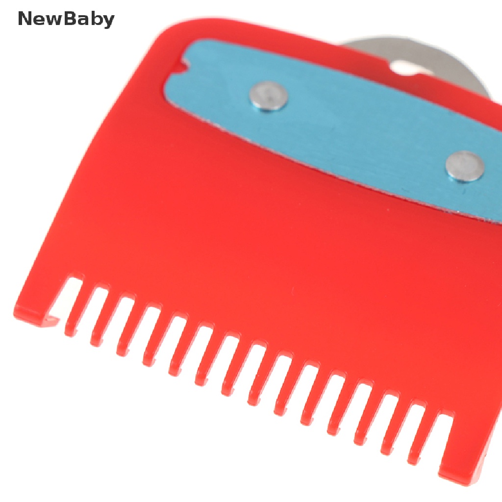 Newbaby Set Sisir Merah Ukuran 1.5 + 4.5mm + Holder Metal Untuk Bayi