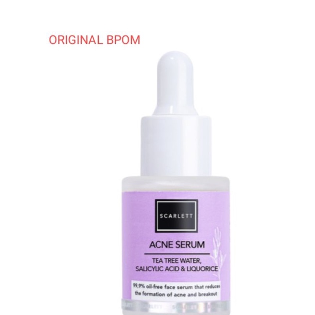 SCARLETT SERUM ACNE, ACNE SERUM SCARLETT