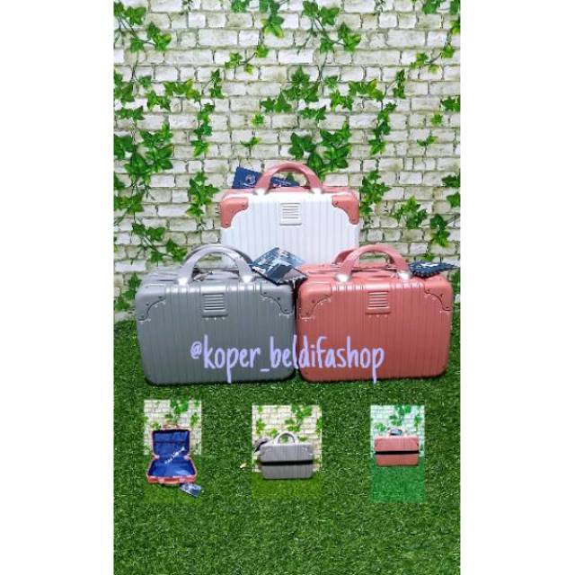 BEAUTYCASE uk 12 TAS  Make up FIBER  IMPORT  ALIBABA BISA 