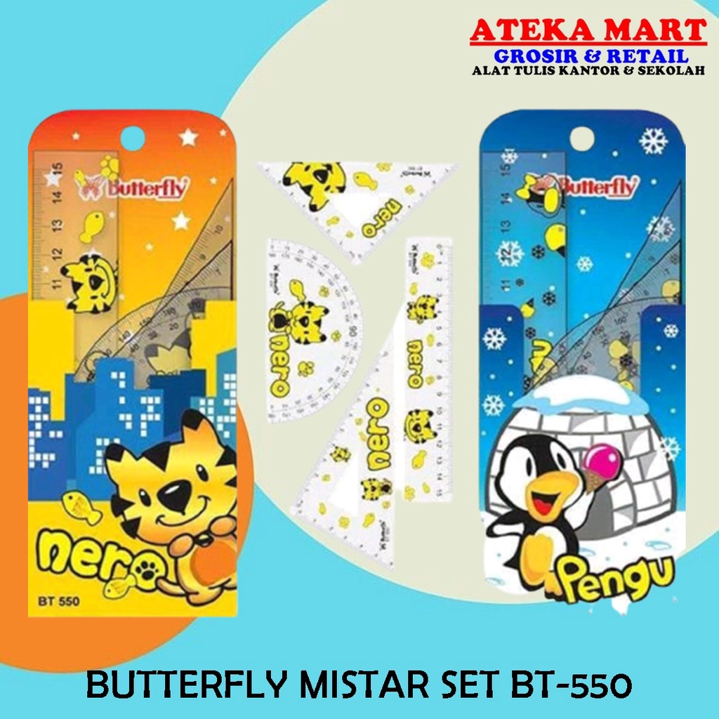

[SET] BUTTERFLY MISTAR SET BT-550