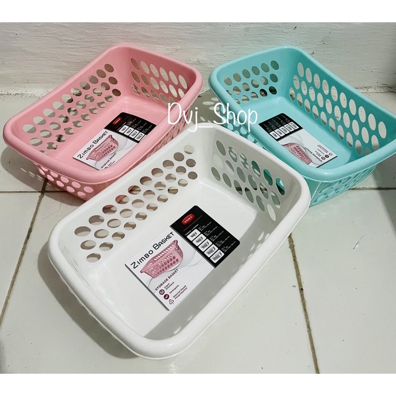 KERANJANG SERBAGUNA No.1 Zimbo Basket Trixy  S  / STORAGE BASKET / Keranjang Penyimpanan