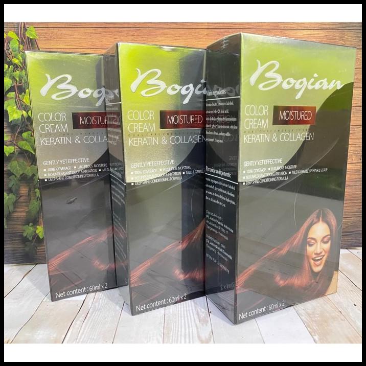 Bogian Cat Rambut / Color Cream Keratin & Collagen