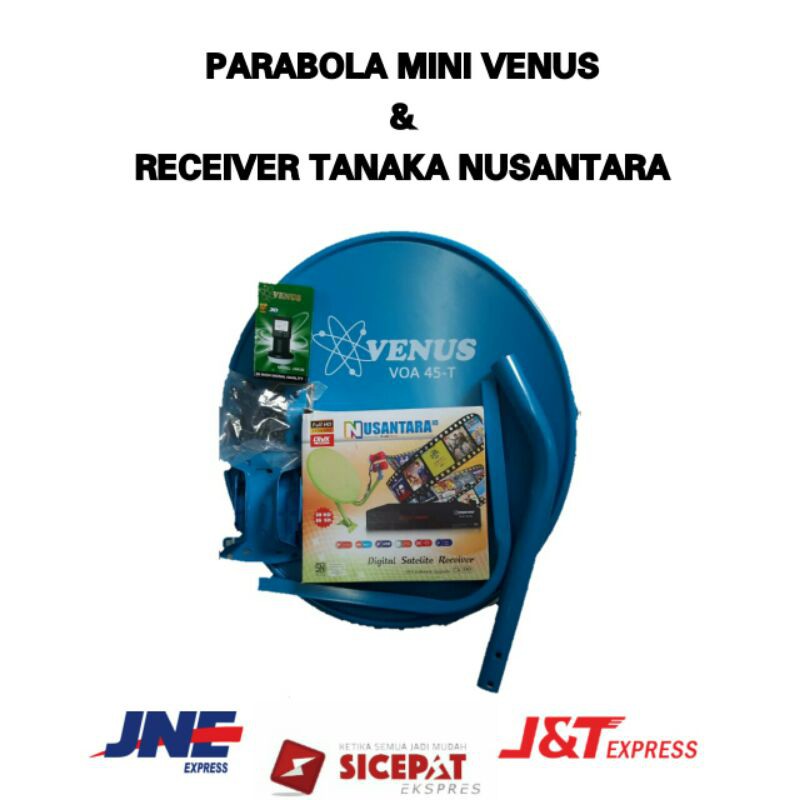 Parabola Mini Venus & Receiver Tanaka Nusantara