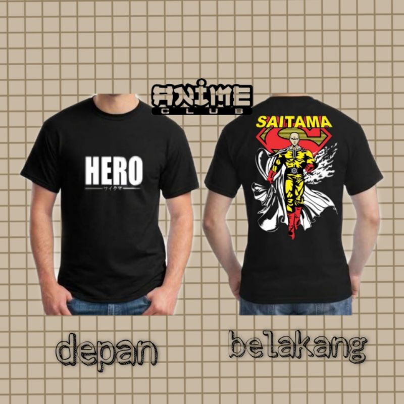 Baju Anime - Saitama (One Punch Man)