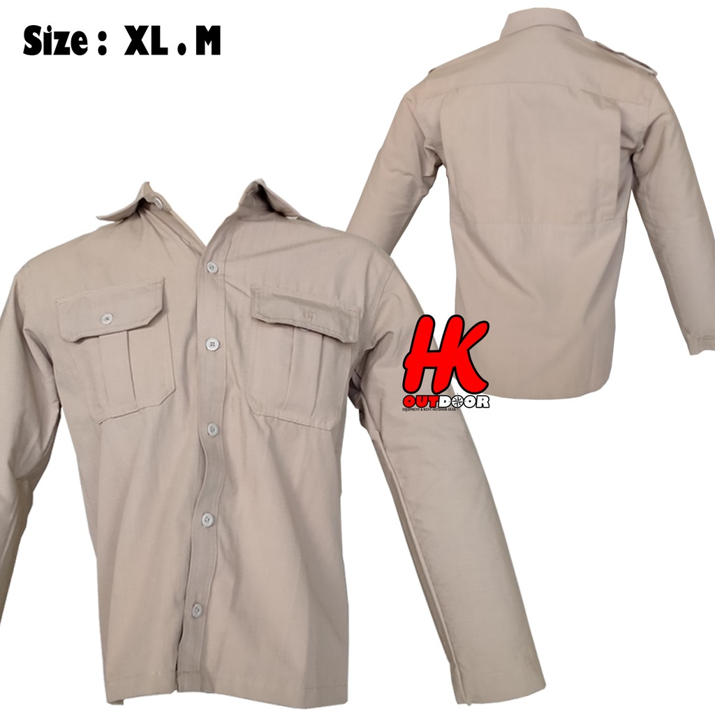 Kemeja PDL DMM Lengan Panjang Tactical / HK_outdoor