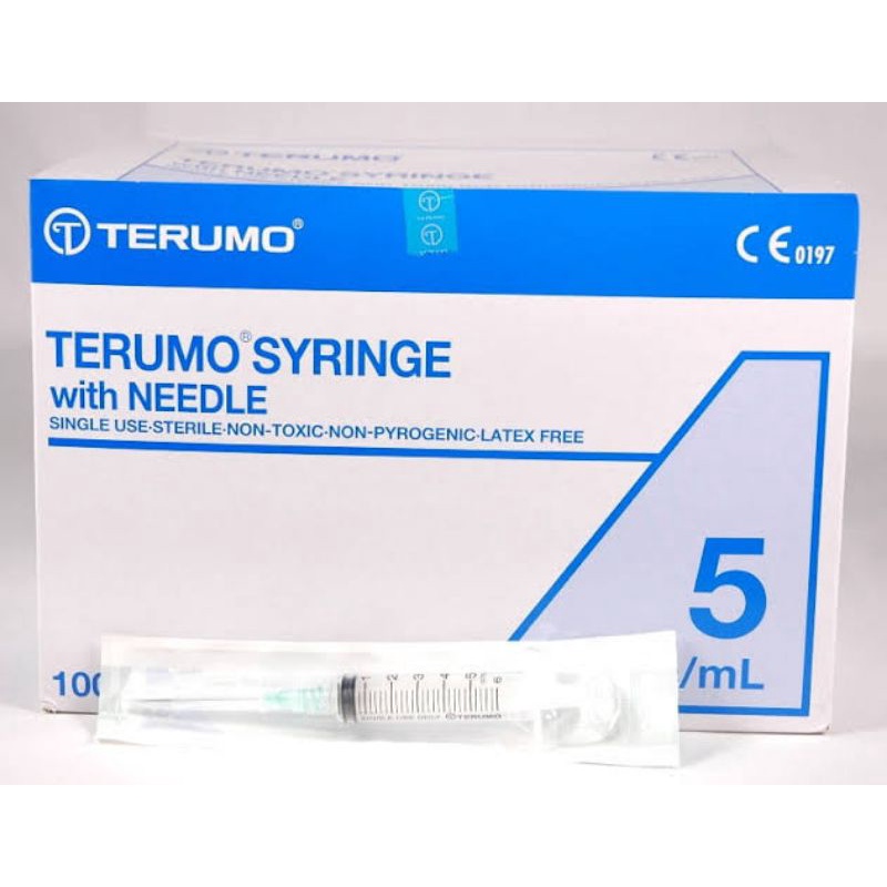 Terumo spuit 5 cc per box