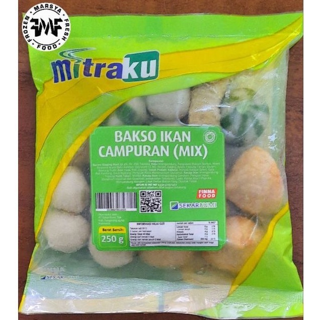 

Mitraku bakso ikan Mix 250gr