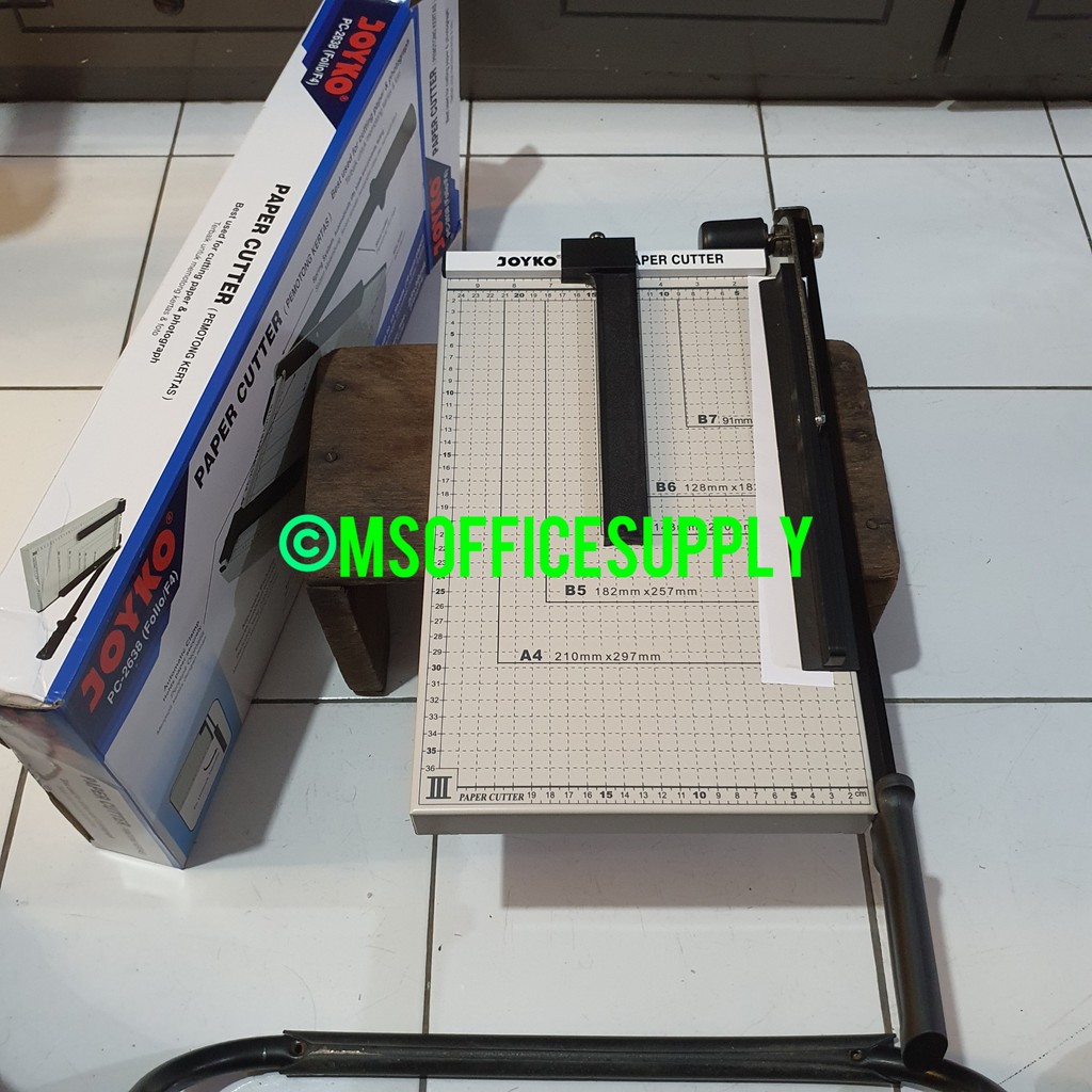 pemotong kertas paper cutter F4 FOLIO JOYKO LETTER 26X38 cm pc 2638