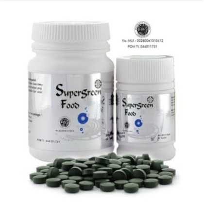 Promo Super Green Food SGF 150 Suplemen Imun Tubuh Original KK 150 tablet