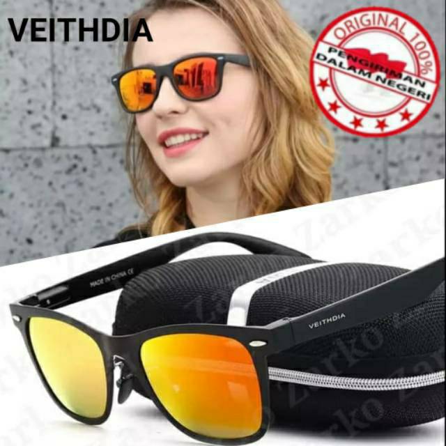 COD KACAMATA VEITHDIA WANITA PRIA TERKINI POLARIZED ANTI UV