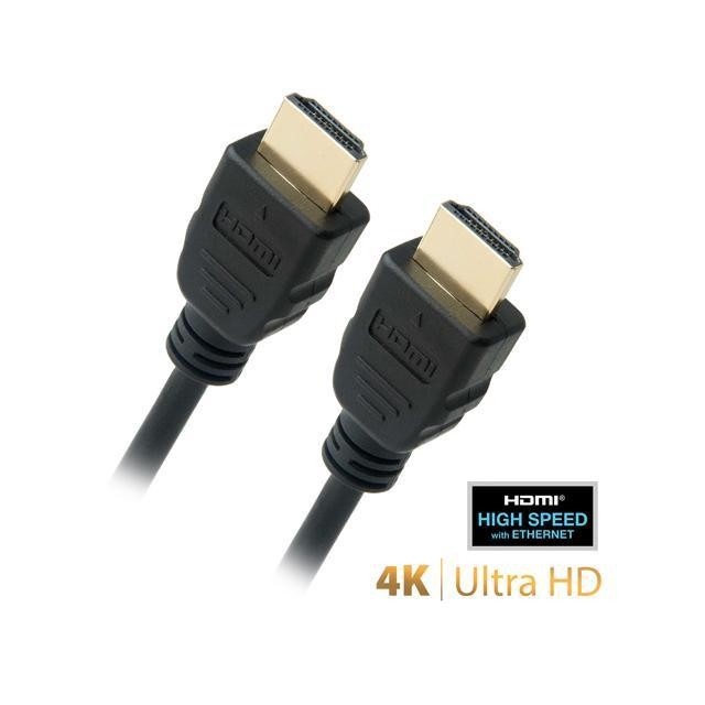 FSU 4K High Speed HDMI to HDMI Cable OD7.3mm Gold Plated Kabel 2 Meter