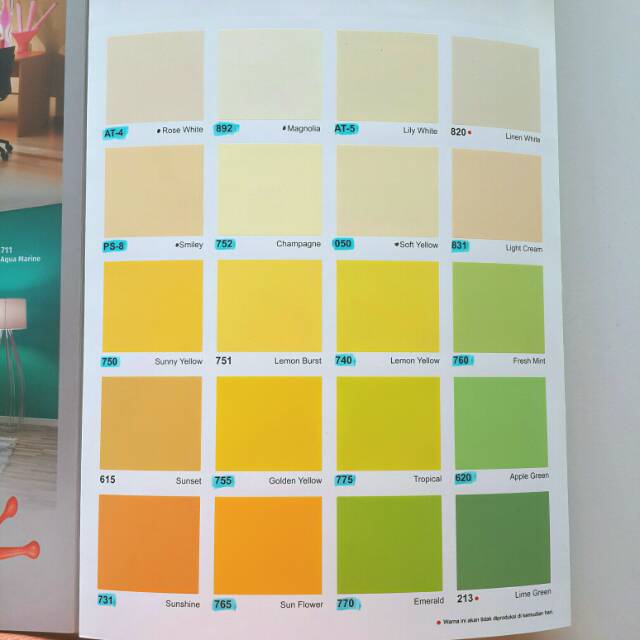 Cat Tembok Plafon Avitex Interior 5kg Shopee Indonesia