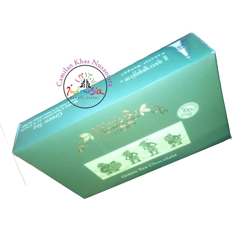 

CHOCOLATE SPESIAL | MONGGO PUNAKAWAN GREEN TEA BOX | cokelat greentea