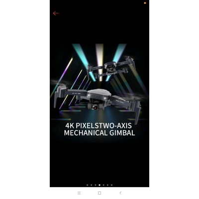 Drone SG907 PRO Camera 4k 5GHZ Gimbal 2 Axis + Tas