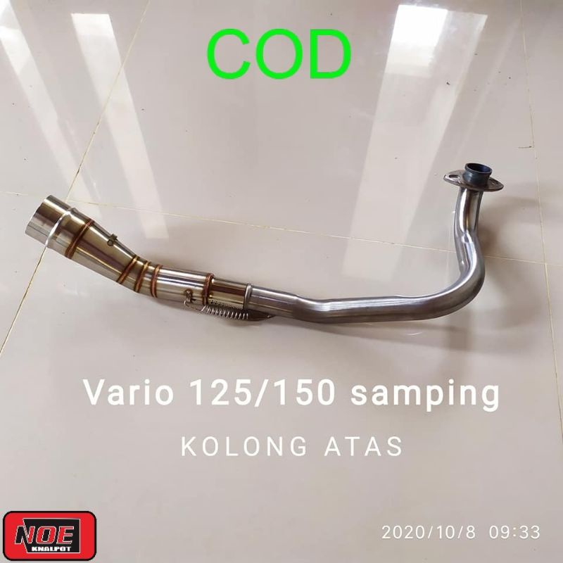 Pipa leher knalpot Vario 125 atau 150 atas anti gasruk