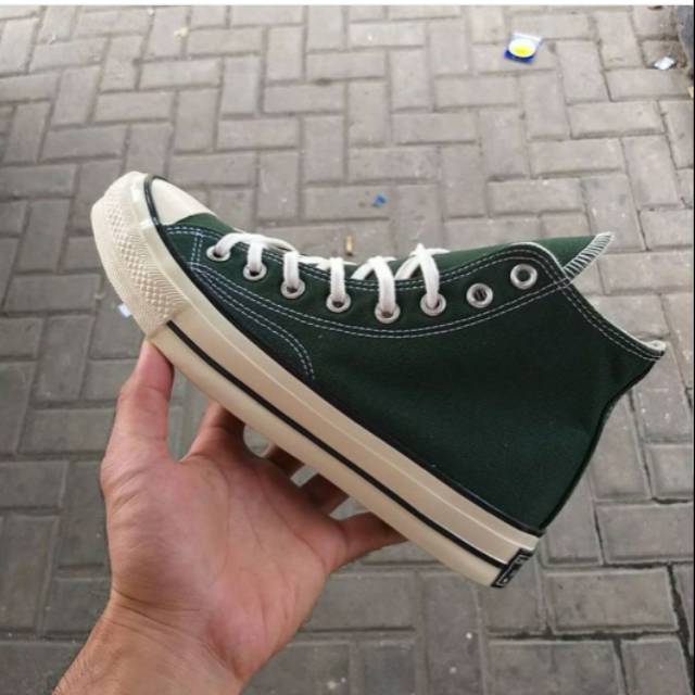 [TERMURAH] CONVERSE 70S HIGH ARMY SOLID