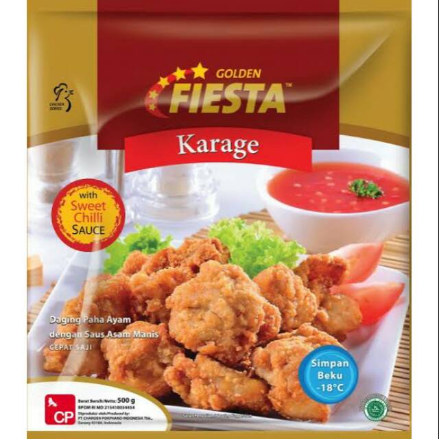 

FIEST GOLDEN Karage 500gr - With Sweet Chili Sauce