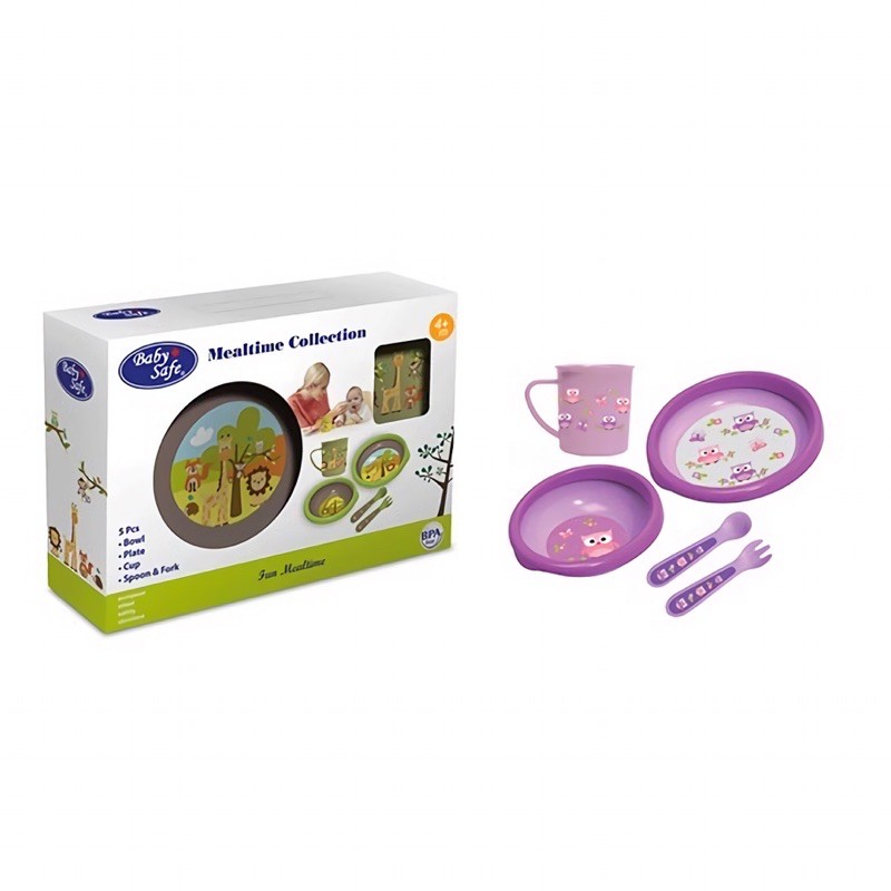 Baby Safe FS500 Mealtime Collection (Tempat Makan)Set