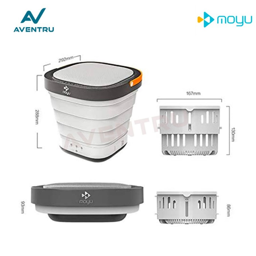 Moyu Portable Mini Washing Machine Mesin Cuci Mini Portable