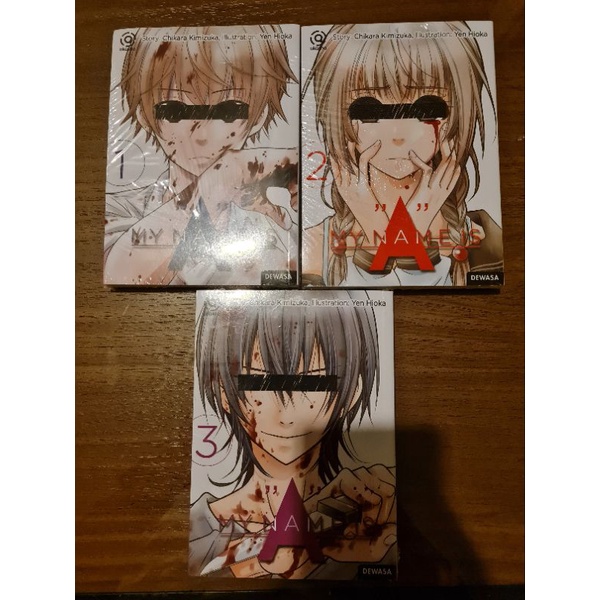Komik My Name is A set vol 1-3 segel ori