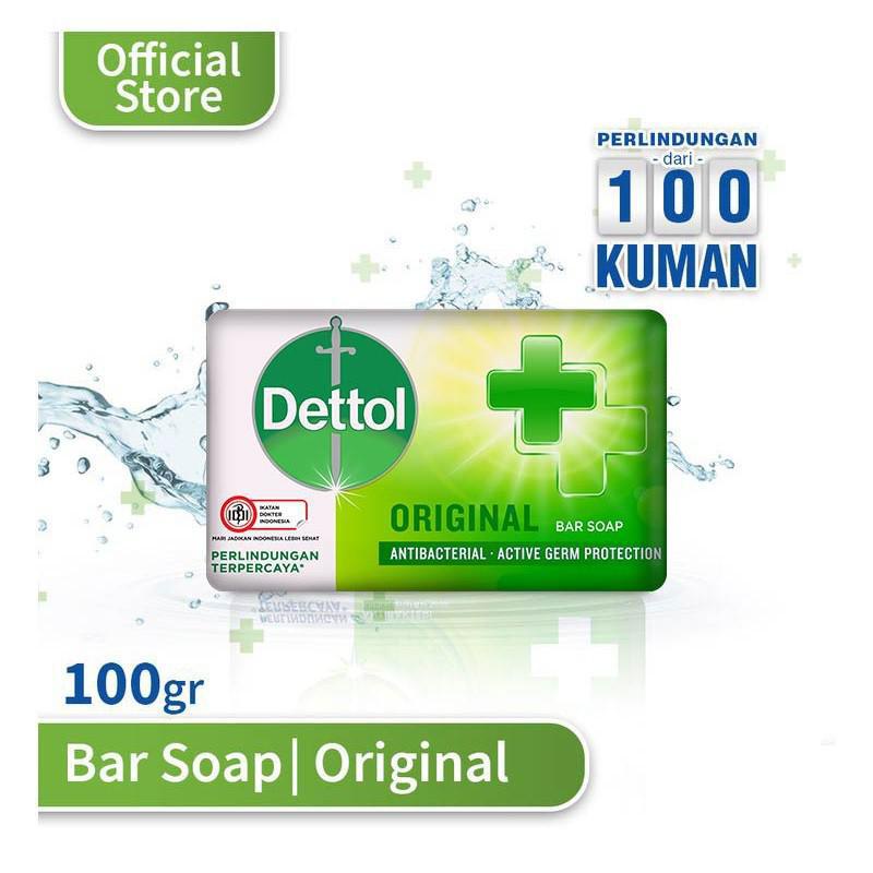 Dettol Sabun Batang Dettol Barsoap 100gr 65gr