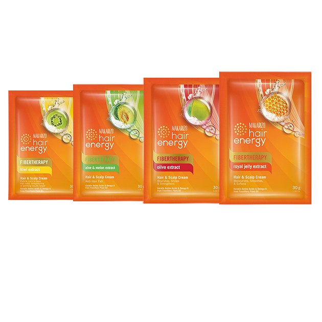 Makarizo Hair Energy Creambath / Makarizo Hair Creambath Sachet - JB