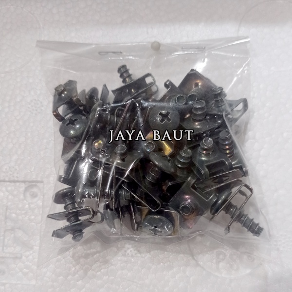 30 Pcs Baut Klip  Baut Body Yamaha 5x16