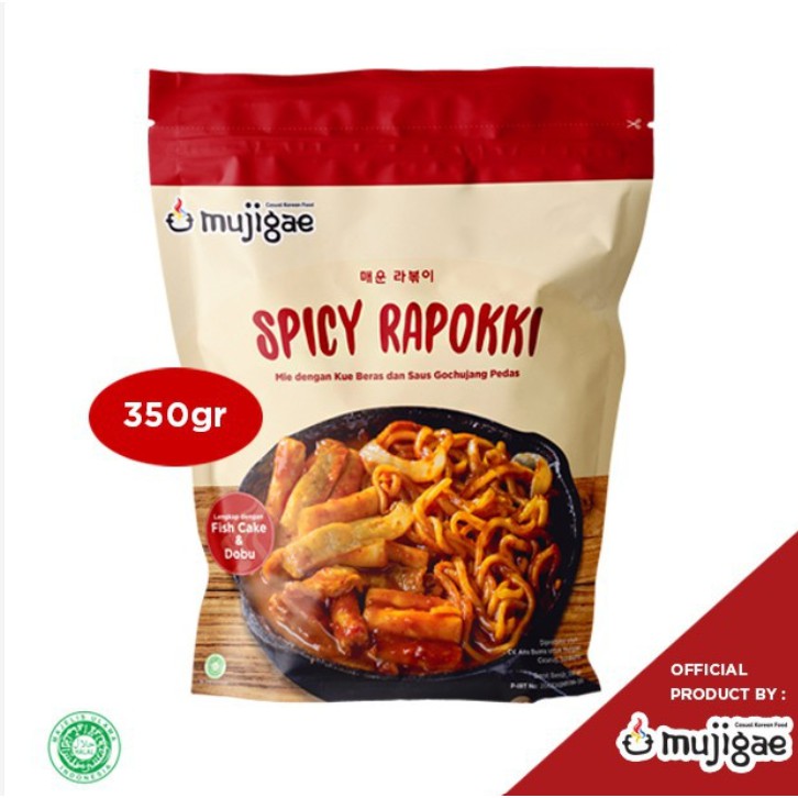 

Mujigae Spicy Rapokki (Ramen Topokki) 350gr - Mie dengan Kue Beras dan Saus Gochujang Pedas