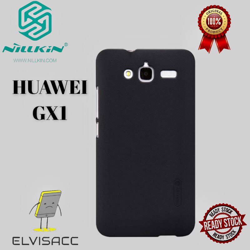 HUAWEI GX1 NILLKIN HARDCASE FROSTED SHIELD ORIGINAL HARDCASE COLOR BLACK