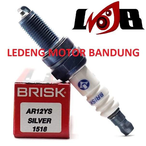 AR12YS Brisk Silver Racing Busi Motor PCX Nmax Xmax Aerox MX King FU