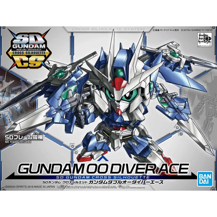 SD CS SDCS Cross Silhouette Gundam OO 00 Diver Ace