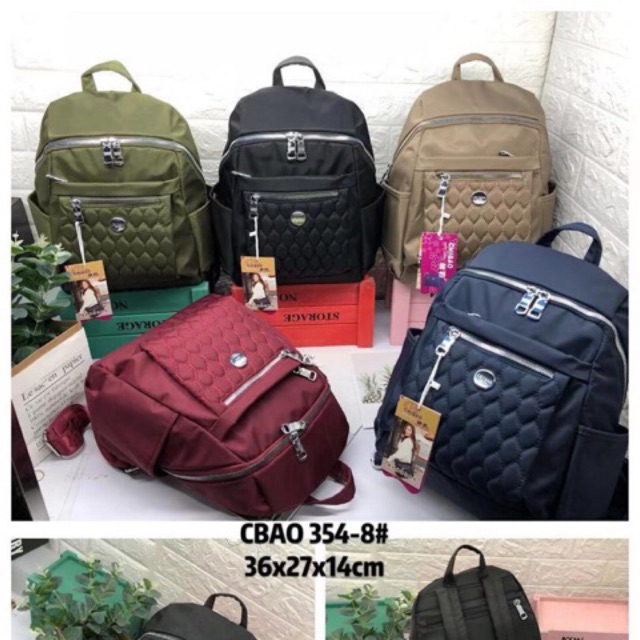  TAS  RANSEL  IMPORT CHIBAO  354 BORDIR Shopee Indonesia