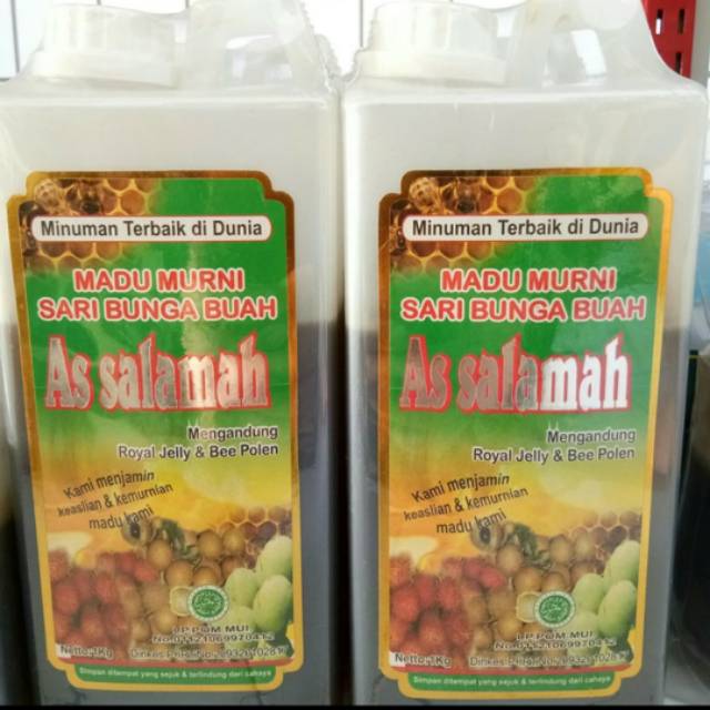 

Madu Buah Assalamah 1000gr