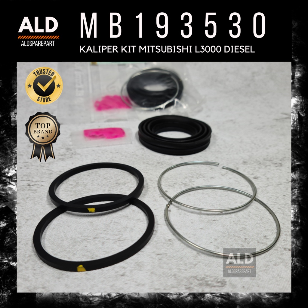 Caliper Kit Karet Seal Rem Cakram Depan L300 Diesel Galant 82-ON