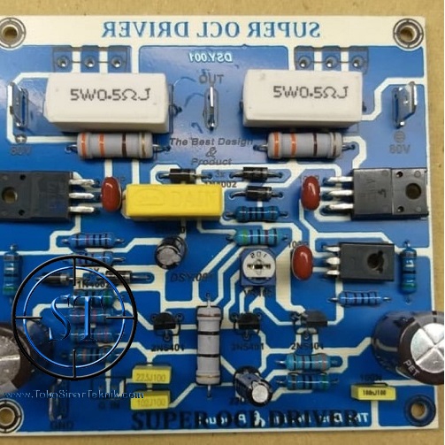 Kit Super Driver OCL DSY 001 500 Watt PCB Fiber 500w CT Power