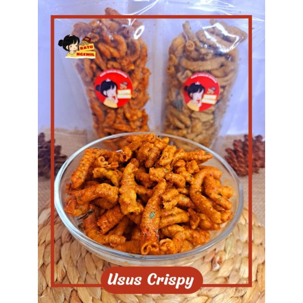 

USUS CRISPY/USUS CRISPY SULTAN/USUS CRISPY PEDAS/USUS CRISPY ORIGINAL/USUS CRISPY DAUN JERUK/USUS CRISPY BUMBU REMPAH/USUS CRISPY HOME MADE/RATUNGEMILBOGOR/USUS CRISPY 150GR/JAJANAN KEKINIAN/CEMILAN SULTAN/JAJANAN ENAK/CEMILAN MURAH