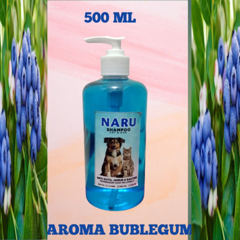 SHAMPO KUCING/ANJING ANTI KUTU,JAMUR &amp; BAKTERI NETTO: 500 ml