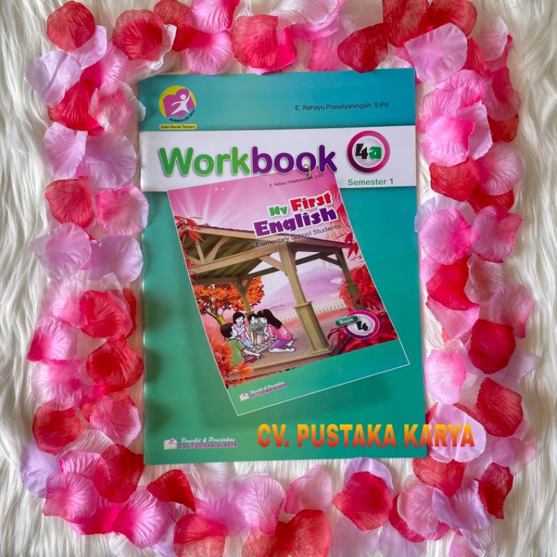 

Buku LKS Workbook My First English Kelas 4SD (Sem-1)