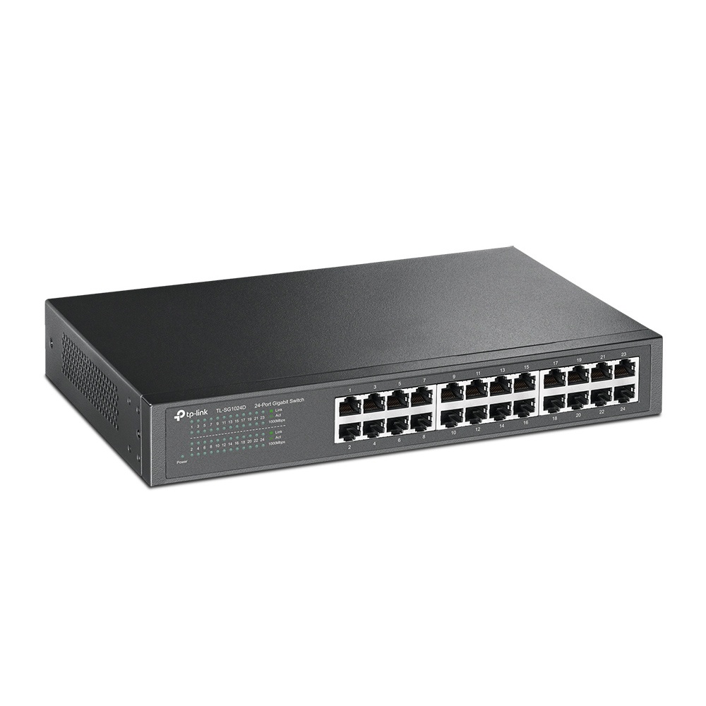 TP-LINK TL-SG1024D Switch Hub 24-Port Gigabit Desktop / Rackmount