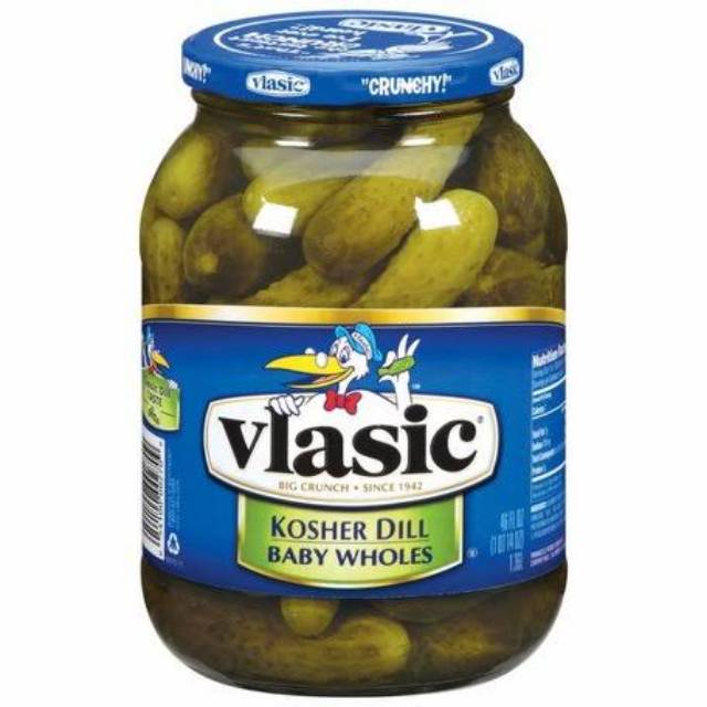 

VLASIC KOSHER DILL WHOLE 946ML