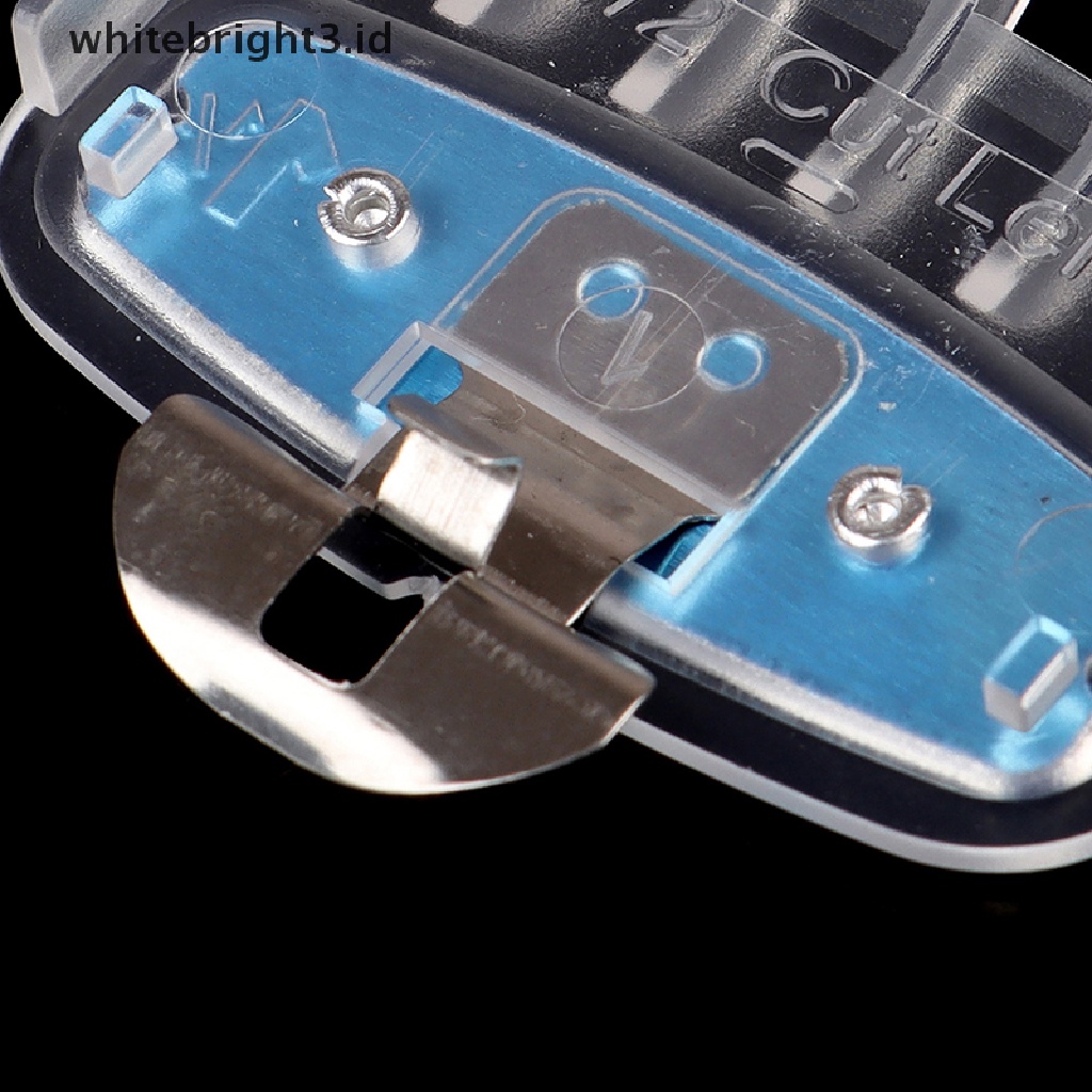 {whitebright3.id} 1.5mm+4.5 mm Hair Clipper Guide Comb Set Pengaman Standar Pasang Bagian Trimmer,